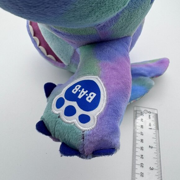 Build-A-Bear Disney Stitch Easter Pastel Plaid Tie-Dye Plush BAB 2021 - Picture 2 of 9